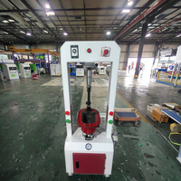 Machine de pose de semelles à airbag à tête unique pour la fabrication de chaussures, presse à semelles pour baskets