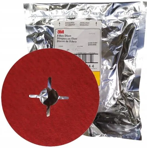 3M für Cubitron II 987C 7 Zoll 180mm Keramik-Kreuzloch-Faser scheibe OEM-Schleif werkzeug für Winkels chl eifer - Product Image 2