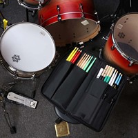 Échantillon gratuit Logo personnalisé Percussion Drumstick Mallet Bag Case Portable Wood Drum Stick Holder Bags