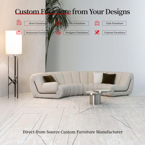 Divano Componibile in Tessuto Personalizzabile, Design Moderno e Minimalista di Lusso, Set Modulare Creativo per Soggiorno, Arredamento Premium - Product Image 6