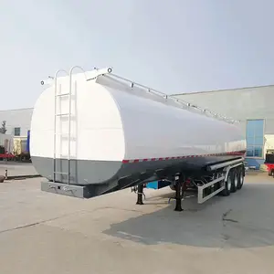 Transportaanhangwagen 8000 Gallon Aluminium Tankaanhangwagen Diesel Truck Brandstoftanks