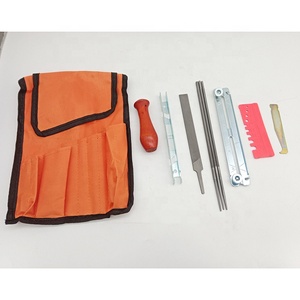 Kit d'affûtage de tronçonneuse à manche en bois, acier T12, jauge de profondeur de 6 pouces, jauge de vérification rapide, ensemble d'affûtage des dents de scie, <span class=keywords><strong>lime</strong></span> <span class=keywords><strong>plate</strong></span> - Product Image 3