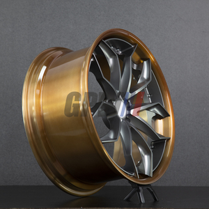 GPW Venta al por Mayor de Llantas de Bronce Forjado Personalizadas 5x112 5x120 19 20 21 Pulgadas Compatibles con BMW M3 M4 <span class=keywords><strong>Mercedes</strong></span> C63 <span class=keywords><strong>AMG</strong></span> Porsche 911 - Product Image 2