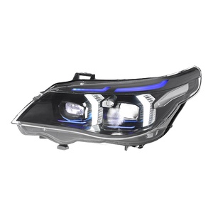 Conjunto de Faros Delanteros de 12V para Serie 5 E60 03-10, Estilo Fang Modificado, LED de Doble Color, Luz Diurna, Lente LED - Product Image 3
