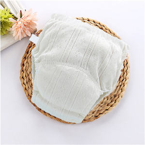 赤ちゃんの綿のトレーニングパンツ赤ちゃんの女の子と男の子のための強力な吸収性幼児トイレトレーニング下着 - Product Image 2