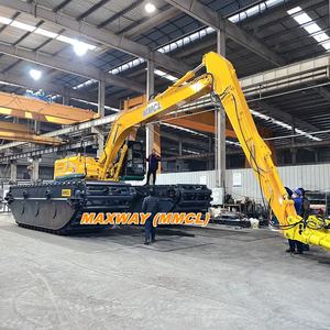 ชุดตีนตะขาบสำหรับรถขุดสะเทินน้ำสะเทินบก 20 ตัน พร้อมมอเตอร์และลูกปืน DOOSAN รับน้ำหนักได้ 37.7 ตัน แบบโซ่สำหรับงานหนัก รุ่น MAX200PU - Product Image 5