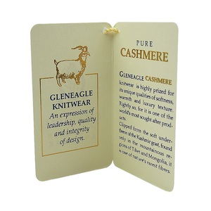 Wd-ht25110 tùy chỉnh vớ bọc nhãn gấp trên thẻ các tông giấy đan thẻ may gấp Thẻ Treo - Product Image 5