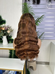 100% Raw <b>Human</b> Hair High Density 13*4 SDD loose body frontal <b>wig</b> lace frontal <b>wig</b> - Product Image 4