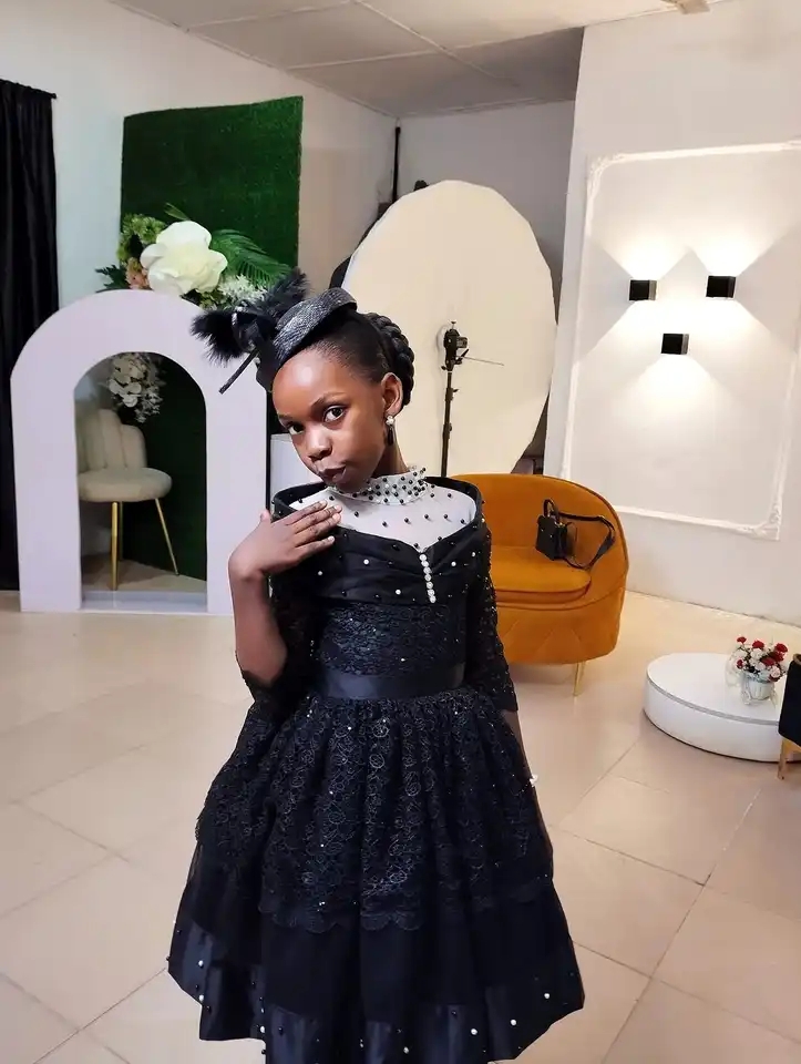 black girls birthday party dresses customized high neck lace flower baby pageant  gowns for photo shoot| Alibaba.com