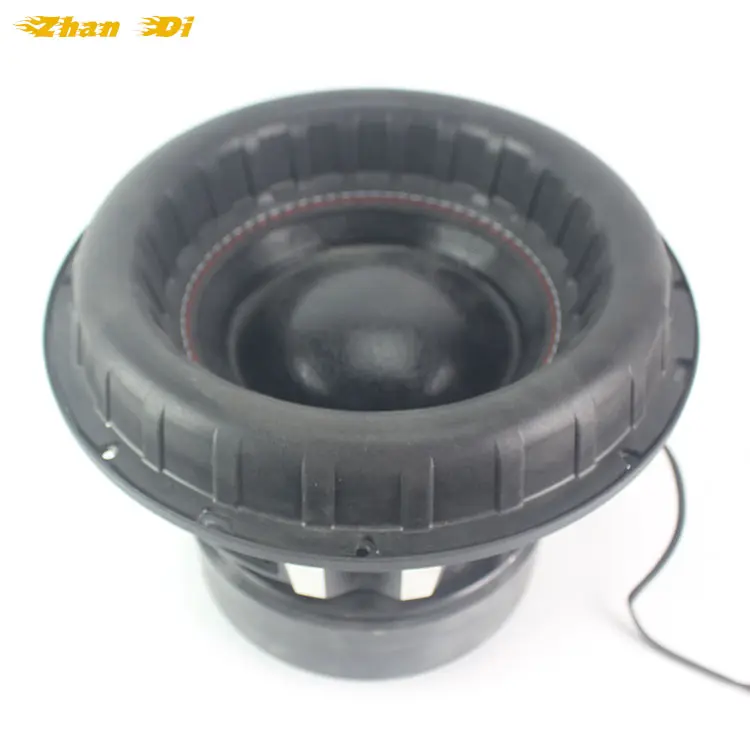 OEM Factory direct selling 1 Ohm RMS 3000W 12 inch car subwoofers speakers 3 magnet Max power 6000W car speakear