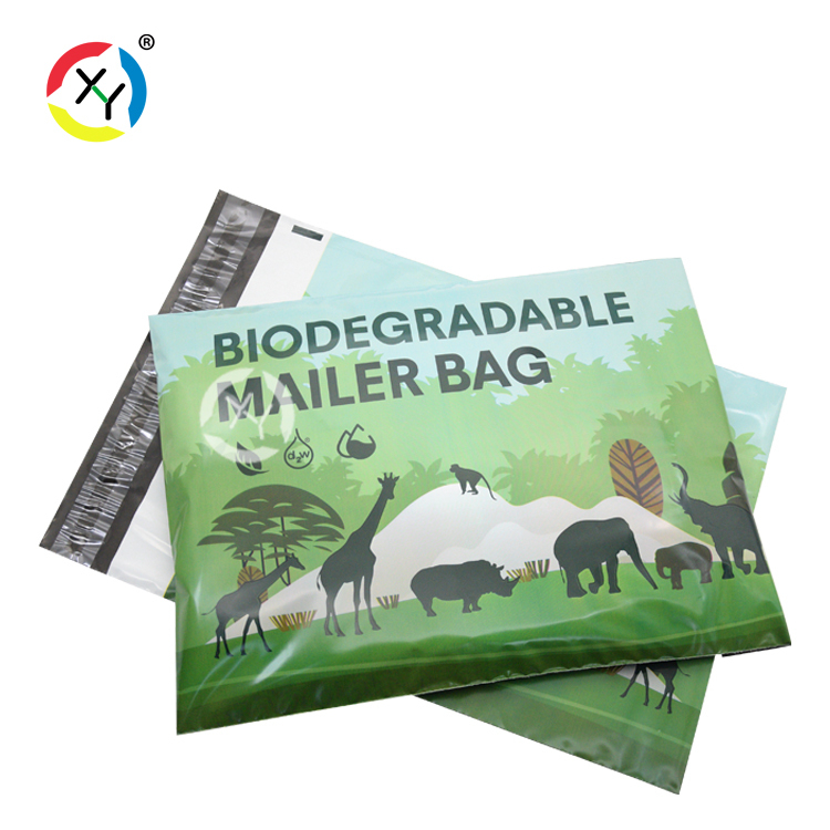 Fiber Biodégradable Compostable Port Cartables En Plastique Enveloppes Courrier D'expédition Poly Mailer Sacs Postaux