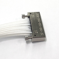 Connecteur d'aviation série J63A-262-031-261-JC, capuchon de protection à vis de verrouillage, fiche à sertir en cuivre, IP67, courant nominal 3A, aluminium