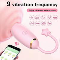 Mini Love for Egg Rose Vibrator Jouets sexuels pour adultes IPX7 Vibrateur en silicone imperméable à l'eau portable pour femmes