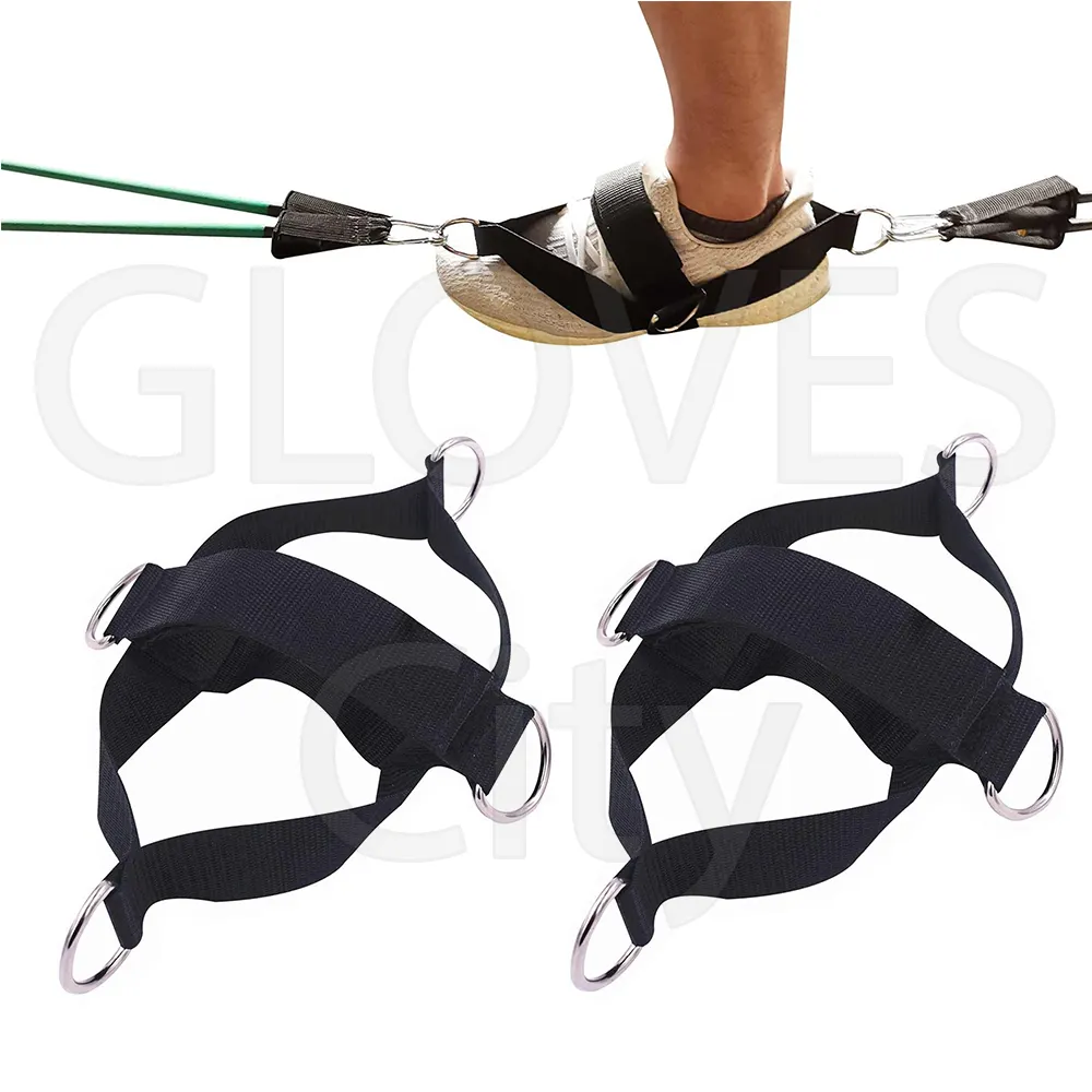 Kabel maschinen befestigung Doppelte D-Reihe Griffe Trizeps-Seil bahre Nylon riemen Fuß bahre