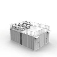 Nouvelle Arrivée : Centre de Données Conteneurisé 40 pieds, Refroidissement par Air, 8 Racks Serveurs, 600mm, Livraison en 30 Jours pour Nœuds Edge de Villes Intelligentes