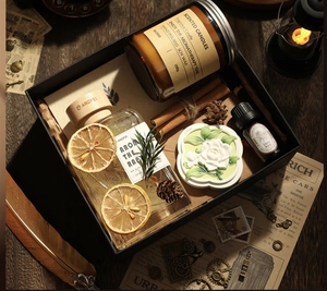 Regalos de Aromaterapia Modernos y Ecológicos Hechos a Mano Directo de Fábrica, Prácticos y Lujosos en Frascos de Vidrio, Decoración para el Hogar, Regalos para Diwali - Product Image 6