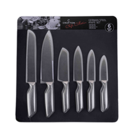 Ensemble de couteaux de cuisine de luxe Santoku Nakiri Boning Paring Kiritsuke Bread Chef avec manche en acier inoxydable