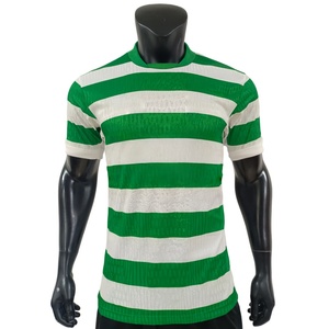 Lizbon Portekiz 24-25 Kulüp Erkek Futbol Forması Çizgili Stil Yaz Otomatik Kesim %100 Polyester Oyuncu ve Taraftar Versiyonu - Product Image 4