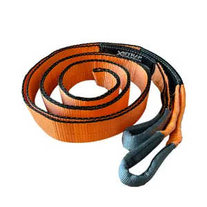 Emergency Straps Recovery Snatch Strap 10000kgs Load Capacity 9M Length 75mm Width Car Tow Strap for 4x4 4WD Offroad Vehicles