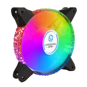 Fabrieksprijs Goede Kwaliteit Auto Rgb Case Fan Ultra Stille Hoge Luchtstroom Koeling Master Voor Desktop Gaming Case