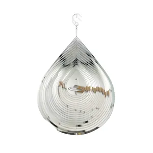 3D Wind Spinner Garden Hanging Decorations Outdoor Decorative Three-dimensional Wind Chimes