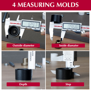 Calibrador Digital de Acero Inoxidable 2026 Nuevo, 0-300 mm, Precisión de +/-0.01 mm (<span class=keywords><strong>0.001</strong></span> pulgadas), 1 Año de Garantía, <span class=keywords><strong>Vernier</strong></span> Interno/Externo - Product Image 6