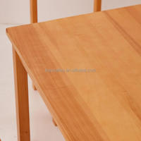 Table et chaise d'étude pour enfant en bois d'intérieur, design moderne pour chambre à coucher