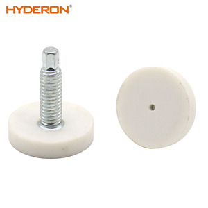 Hyderon Adjustable Feet White <b>Plastic</b> Refrigerator Freezer Leveling Support Hardware Accessory - Product Image 2