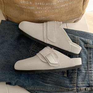 Deran OEM confortable unisexe sabots anti-dérapant semelle en liège Mule pantoufles soutien de la voûte plantaire sabots et Mules sabots quatre saisons automne hiver - Product Image 4