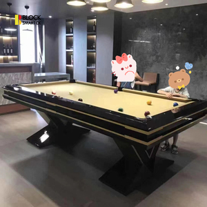 Hiện Đại Sang Trọng 9ft Hồ Bơi Bảng Nhà Máy Trực Tiếp Tùy Chỉnh Màu Sắc Và Kích Cỡ Slate Đệm Chất Liệu Snooker/Bida Bảng - Product Image 2