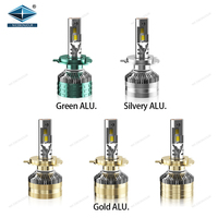 Nouveaux phares LED 200W 20000LM 4575 CSP H1/H3/H4/H7/H11/9005/9006/9012 6000K Aluminium aéronautique Canbus+EMC Adaptation universelle