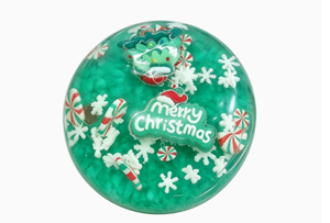 Christmas Handmade Squishy Ball, Slow Rising Snowflake Squeeze Fidget <b>Toy</b>, Stress Relief <b>Squish</b> Ball for Adults Xmas Present - Product Image 5
