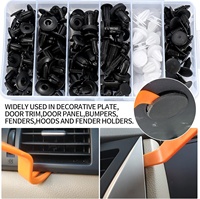 123 pièces en gros, clips de voiture multi-usages, attaches en plastique pour ateliers de réparation automobile