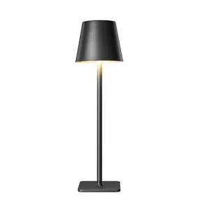 Nouveautés Lampe de table LED sans fil pour restaurant de style nordique Lampe de bureau rechargeable à chargement sans fil
