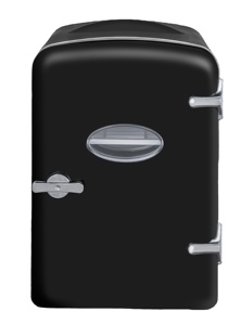 ตู้เย็นขนาดเล็ก 4 ลิตร สำหรับใช้ในบ้าน ตู้เย็นพกพาสำหรับรถยนต์ เครื่องทำความเย็นอิเล็กทรอนิกส์ในบ้าน ตู้แช่แข็งขนาดเล็กสำหรับมาส์กหน้า - Product Image 2