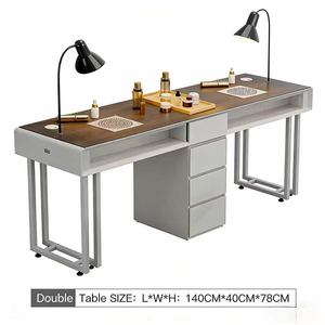 Juego de Mesa y Silla para Manicura a Precio Especial, Mesa y Silla Multifuncional para Manicura de Estilo Retro Crema, Económico - Product Image 2