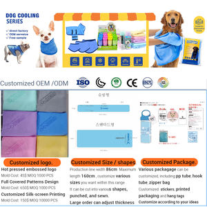 Pet ürünleri 2024 kurutma PVA chamois köpek havlusu yumuşak emici Pet banyo ve bakım için banyo havlusu köpek kurutma havlu - Product Image 6