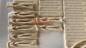 Máquina pequeña de fabricación de galletas lechosas naan/Xinjiang Nang, máquina moldeadora de patrón de PAN/línea de producción de pan plano uygauro - Product Image 2