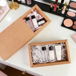 Boîte-cadeau rigide coulissante en kraft de luxe personnalisée pour bougies, parfums, bijoux, boîtes de rangement - Product Image 3