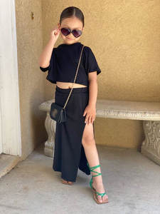 Conjunto de Ropa de Verano para Niñas Pequeñas, Ropa de Verano 2022, Otoño, 1-6 Años, Ropa para Niñas, Traje de 2 Piezas - Product Image 5