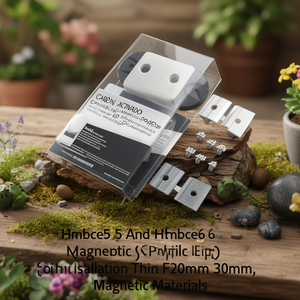 Conjunto de clips magnéticos Hmbce5 5 y Hmbce6 6 para instalación en perfiles delgados de 20 mm y 30 mm - Product Image 2