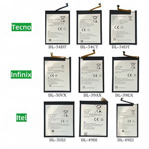 Orijinal fabrika toptan pil için uygun Tecno F1 6 gitmek Pova 2 5 Pro 5G PoP 2F 7 cep telefonu orjinal yedek pil - Product Image 2