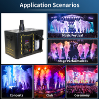 Nouvelle arrivée : Machine à fumée CO2 LED avec jet de fumée, machine à brouillard RGB 3500 Watts pour événements, festivals de musique, fournisseur pour fêtes