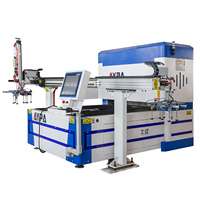 Mesin Press Brake Panel Logam Stainless Steel Lipat Cepat Otomatis untuk Pemuatan dan Pembongkaran