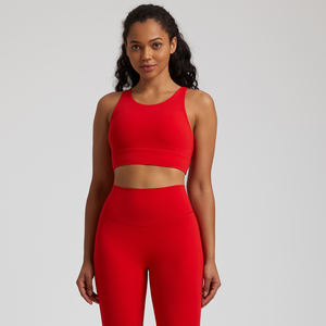 SHINBENE Super Cloud Damen 2-teiliges Trainingsoutfit Sport-BH Leggings Yoga Gym Activewear Set - Product Image 4