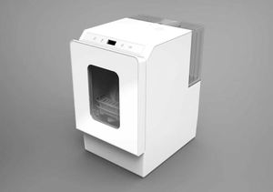 Lave-vaisselle compact pour comptoir avec réservoir d'eau intégré de 2 L, 6 programmes de lavage, séchage à air chaud PTC, capacité pour 1 à 2 personnes - Product Image 6