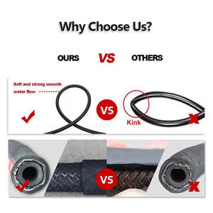 High Tensile Wire Braided Hoses New Home Use Car Wash <b>Power</b> Hydraulic Extension Flexible - Product Image 6