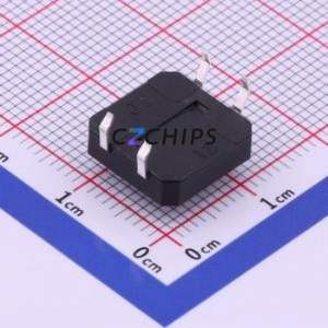 TC-1103-C-D Tactile Switch Through hole Component THT-4P,12x12mm Switch Single Pole Single Throw Round Button 2.6N Through Hole - Product Image 2