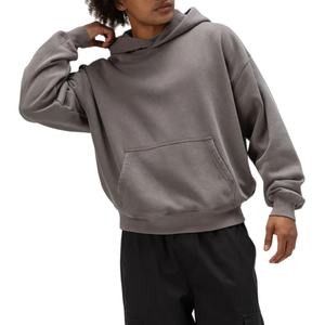 Sweat à capuche sportif brodé OEM de haute qualité, imperméable, coupe-vent, écologique, broderie 3D pour l'hiver - Product Image 1