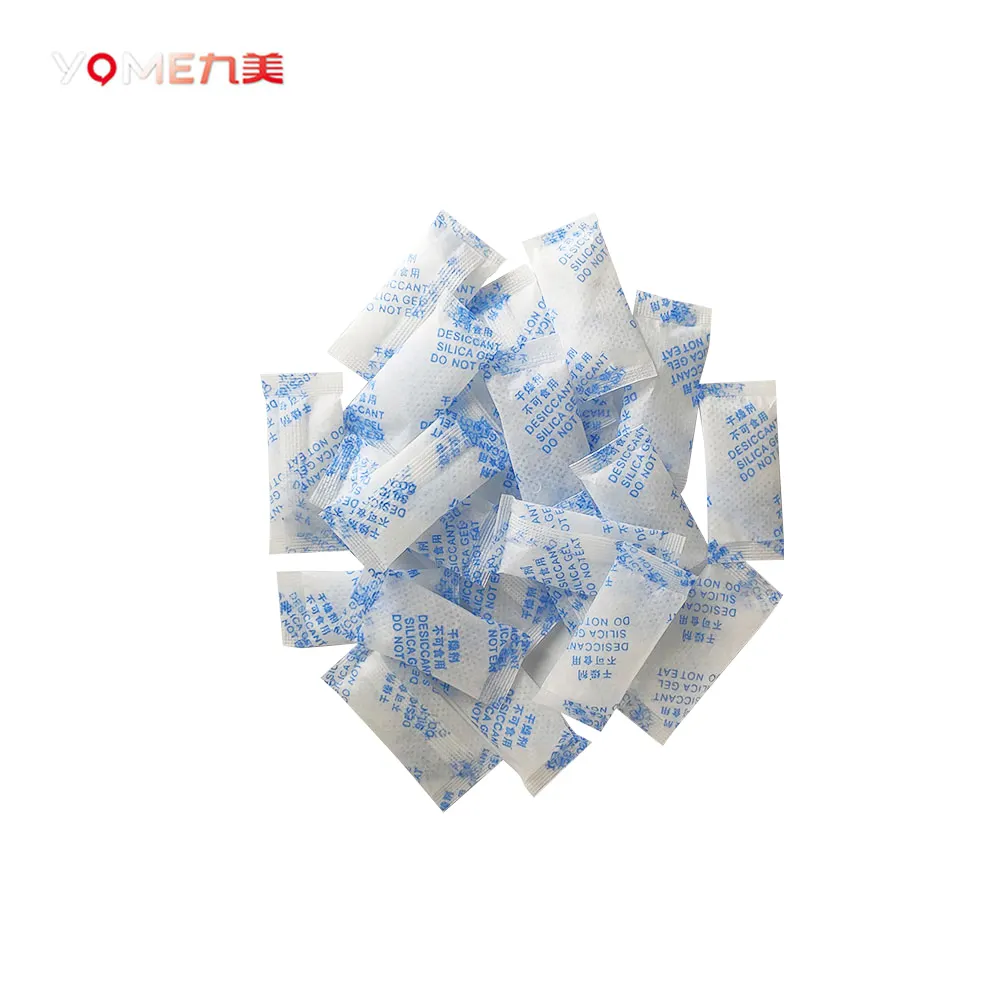 China grau farmacêutico White Silica Gel Pacotes 0.5g1g Silica